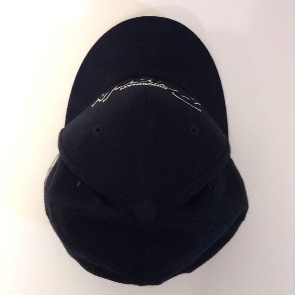 Cincinnati Bengals NFL Cap Hat Men 7 1/2 Black Wool Fitted Embroidered Spellout - Picture 7 of 9